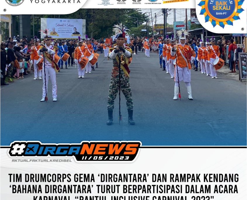 Drum Corps STTKD Ramaikan Acara Bantul Inclusive Carnival