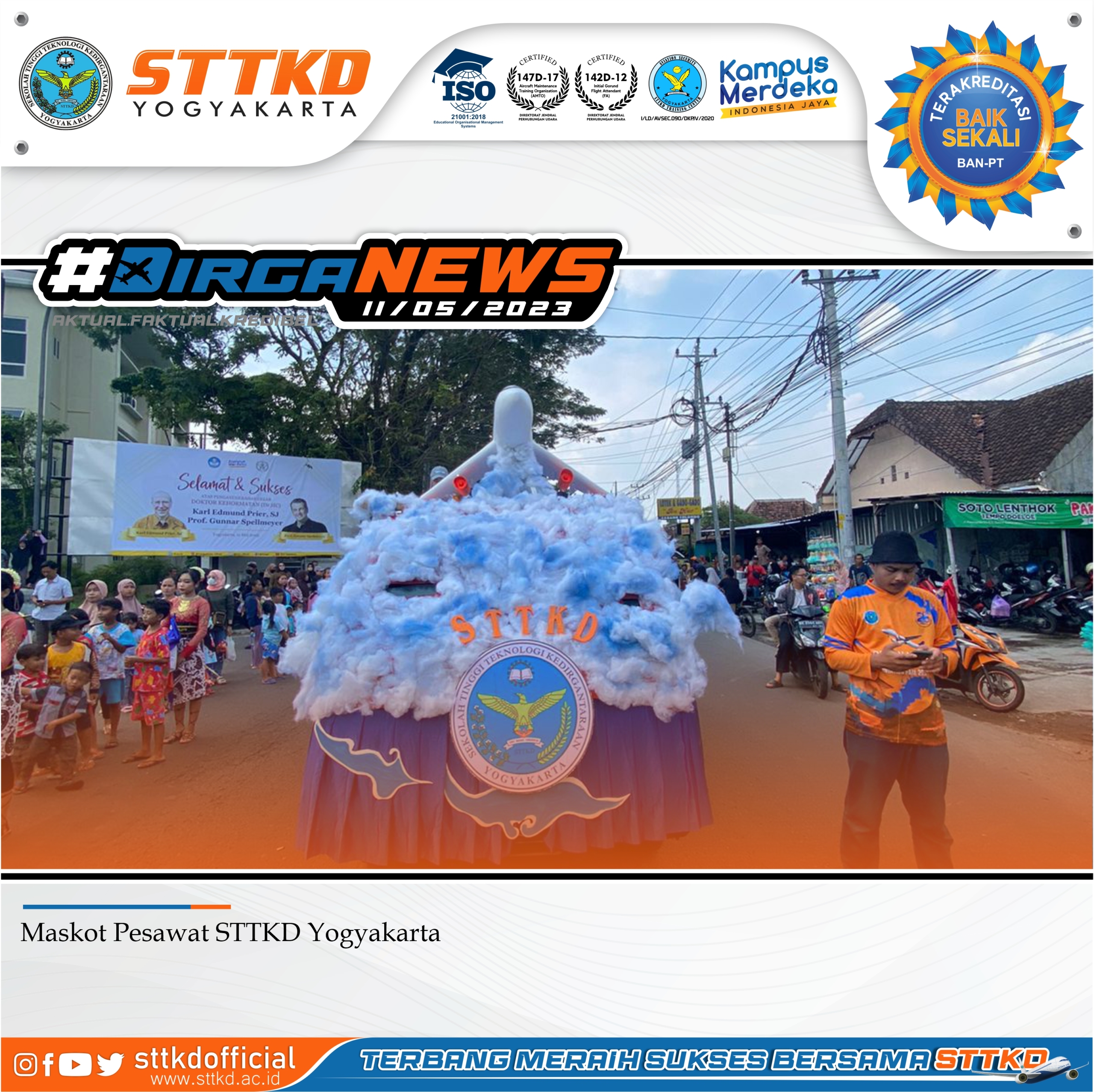 STTKD Ramaikan Bantul Inclusive Carnival