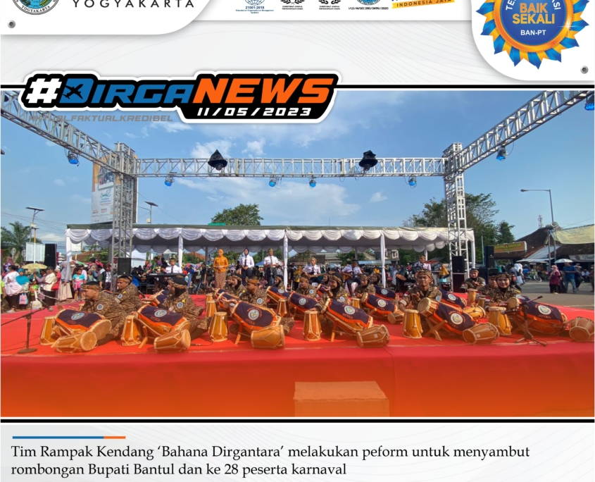 Rampak Kendang Ramaikan Bantul Inclusive Carnival