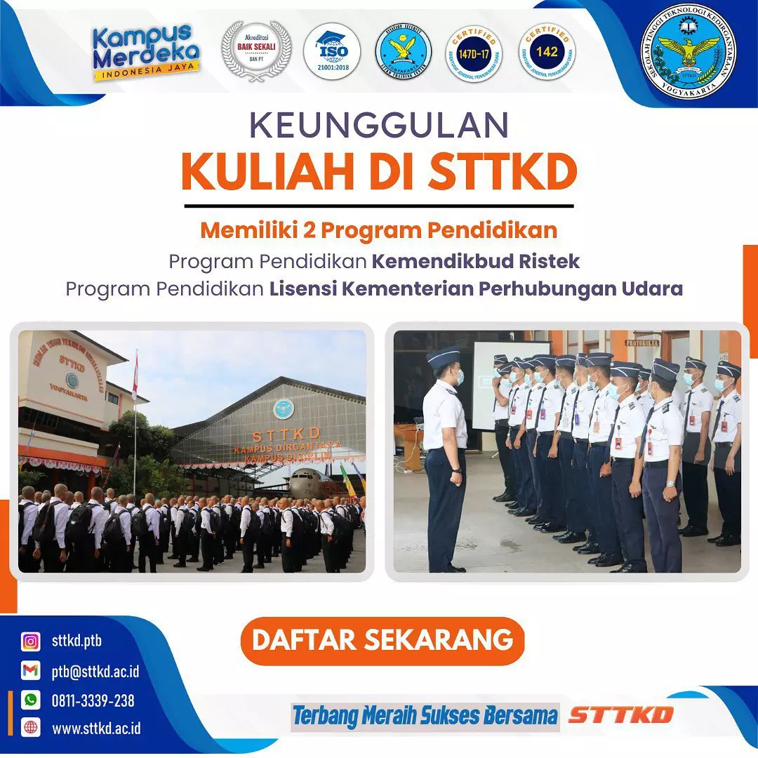 sekolah staff penerbangan di bandara